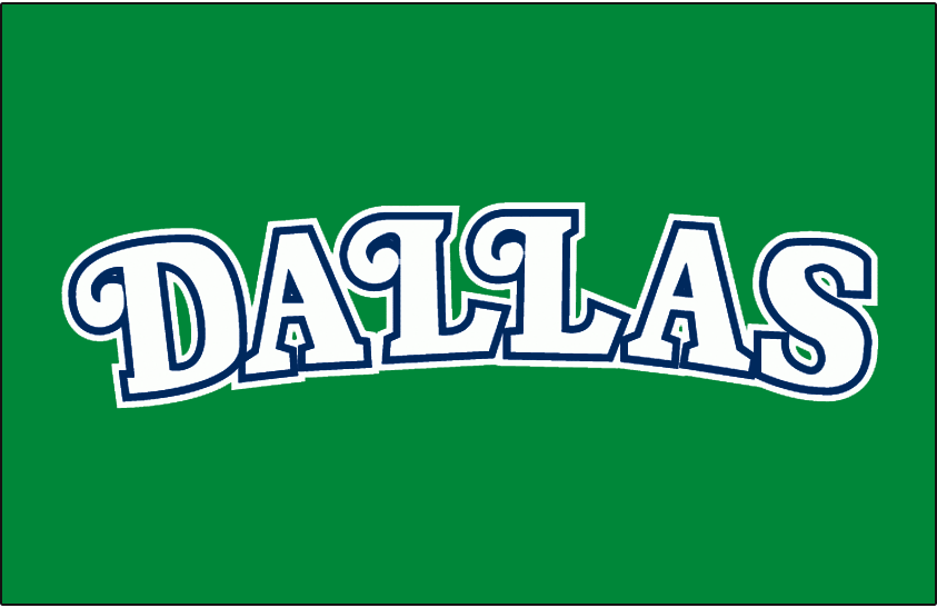 Dallas Mavericks 1980-1992 Jersey Logo iron on transfers for T-shirts version 2